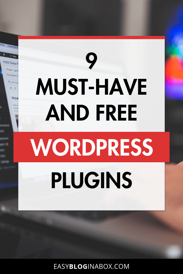 9 must-have and free wordpress plugins-PIN 1